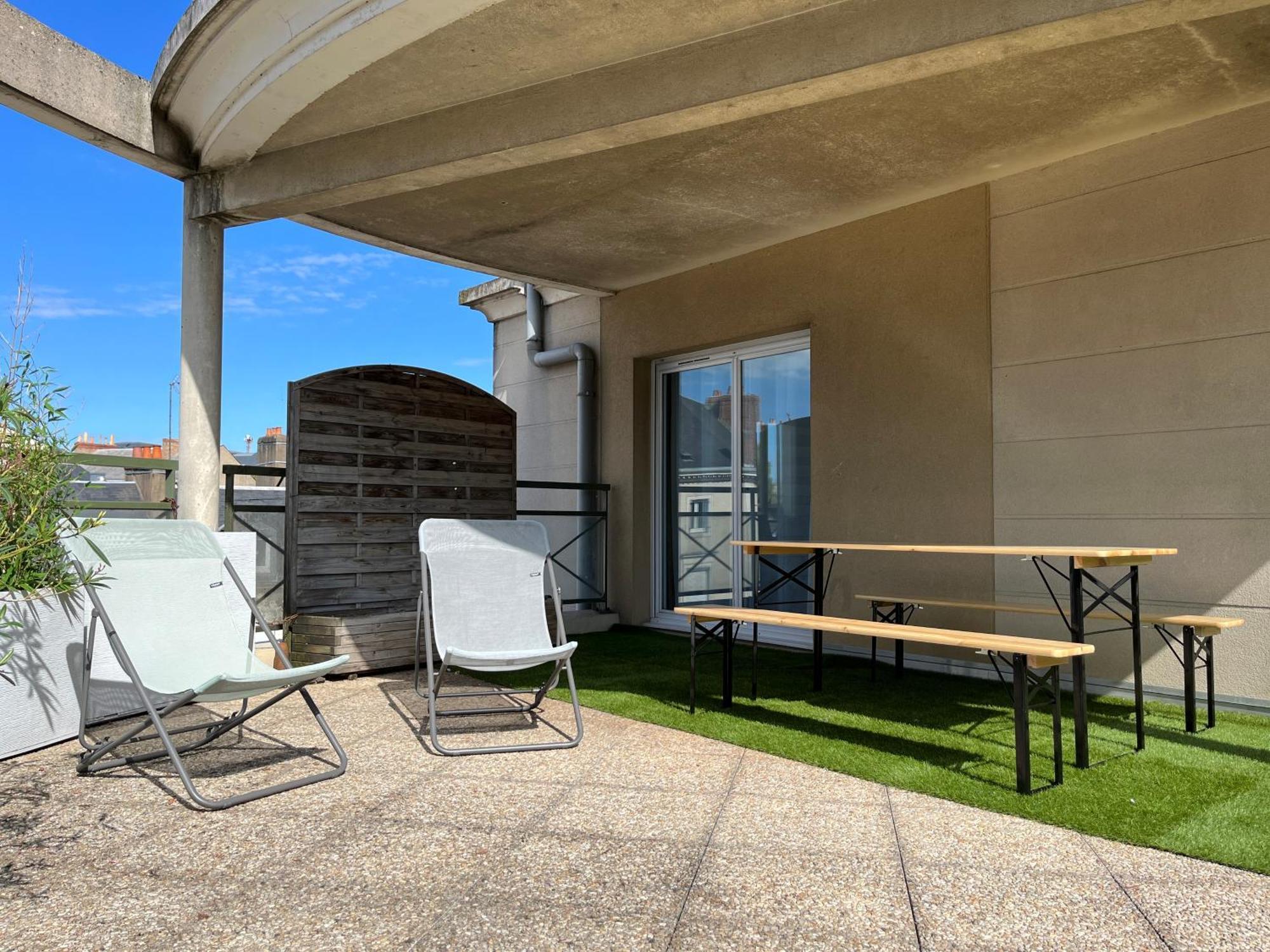 Le Roof Top - Centre Ville - Double Garage - 6 Pers Le Mans Bagian luar foto